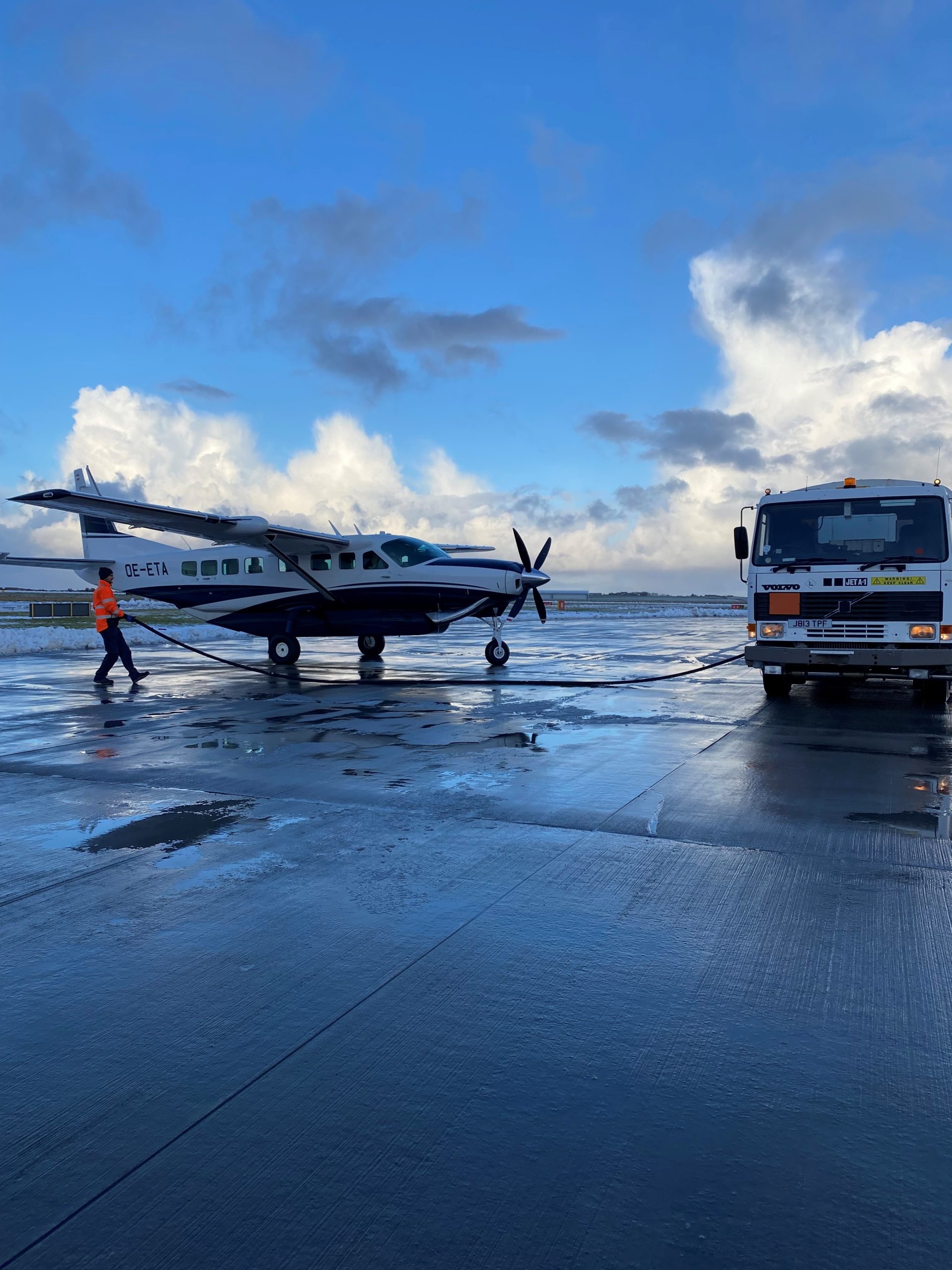 Cessna Caravan ferry Flight